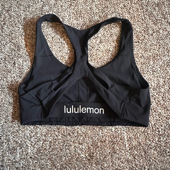 lululemon athletica Other - lululemon Black Racerback Sports Bra